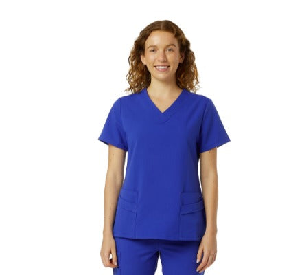 Womens WYND Multi-Pocket Scrub Top